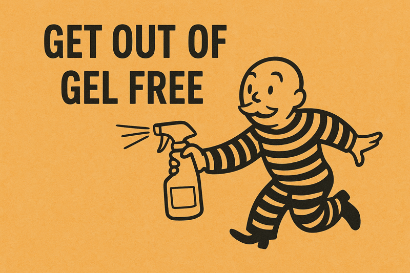 20 TUBES of Get Out of Gel Free!