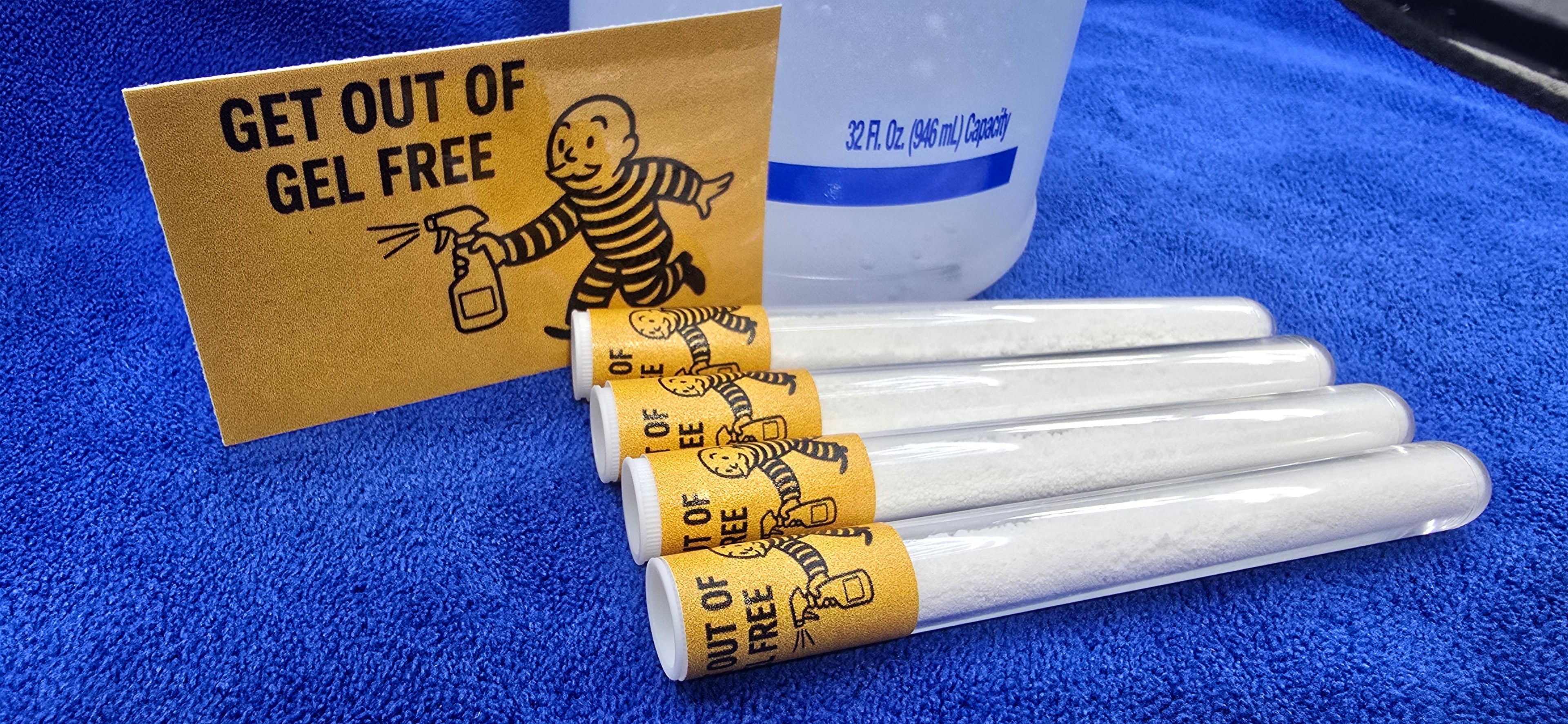 20 TUBES of Get Out of Gel Free!